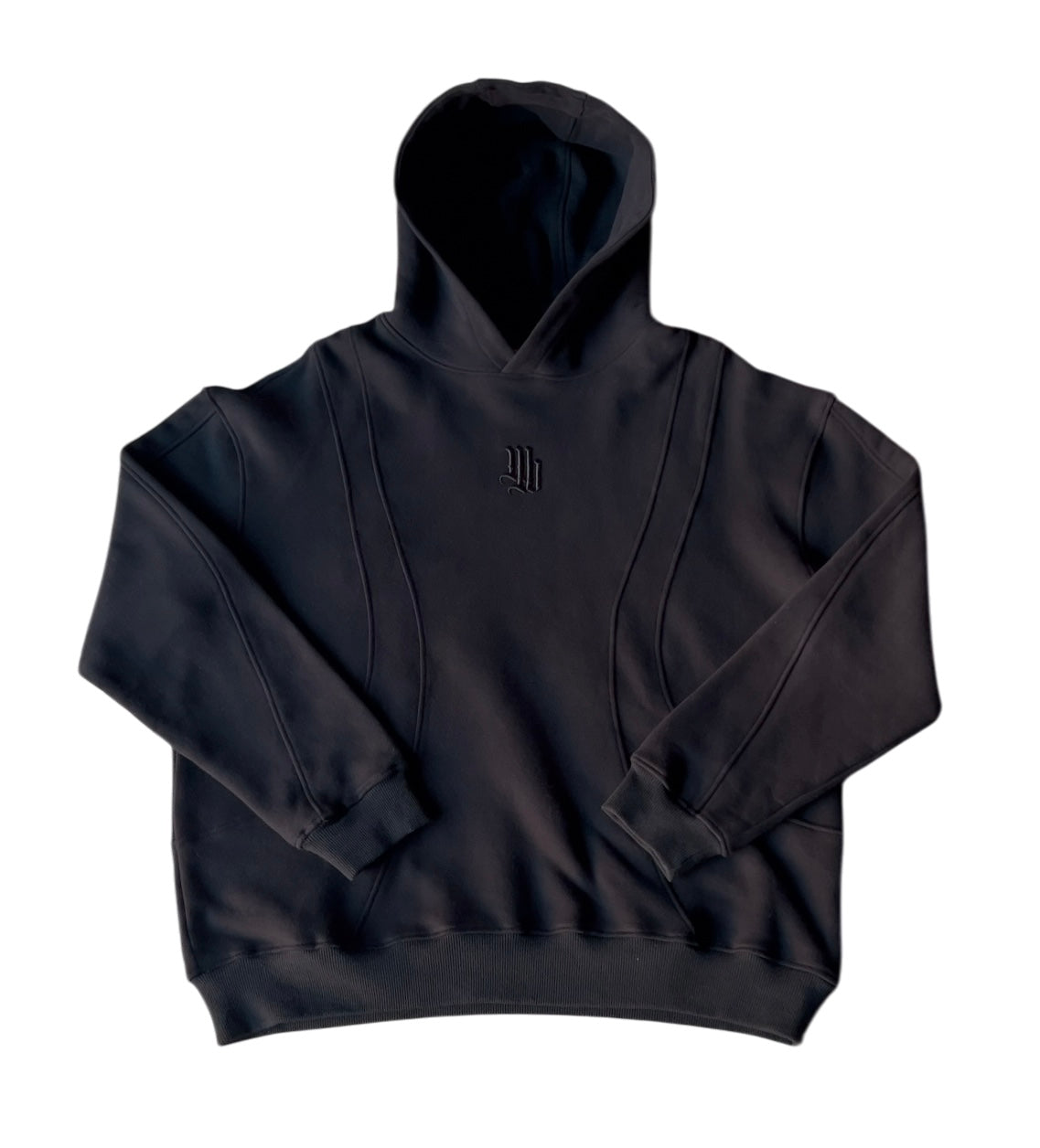 STACK HOODIE (BLACK)